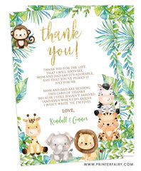 Safari Baby Shower Bundle