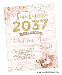 Wild One Woodland Time Capsule